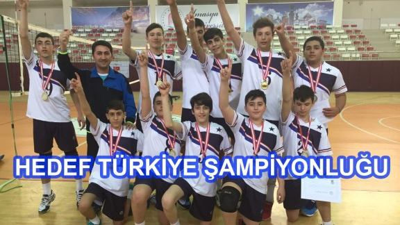 Amasyada yapılan Yıldız Erkekler Türkiye Şampiyonası