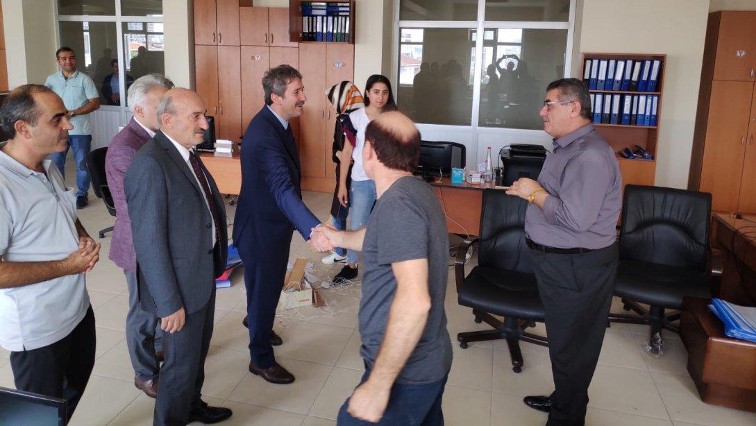Yeni Binasına Taşınan Müdürlüğümüzü, İstanbul İl Milli Eğitim Müdürü Sayın Levent YAZICI ziyaret etti.