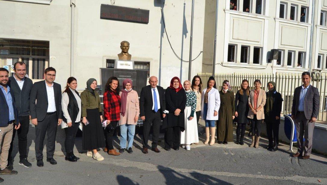 İlçe Milli Eğitim Müdürümüz Sayın Mustafa YILMAZ'ın Öğretmenler Günü Haftası Ziyareti