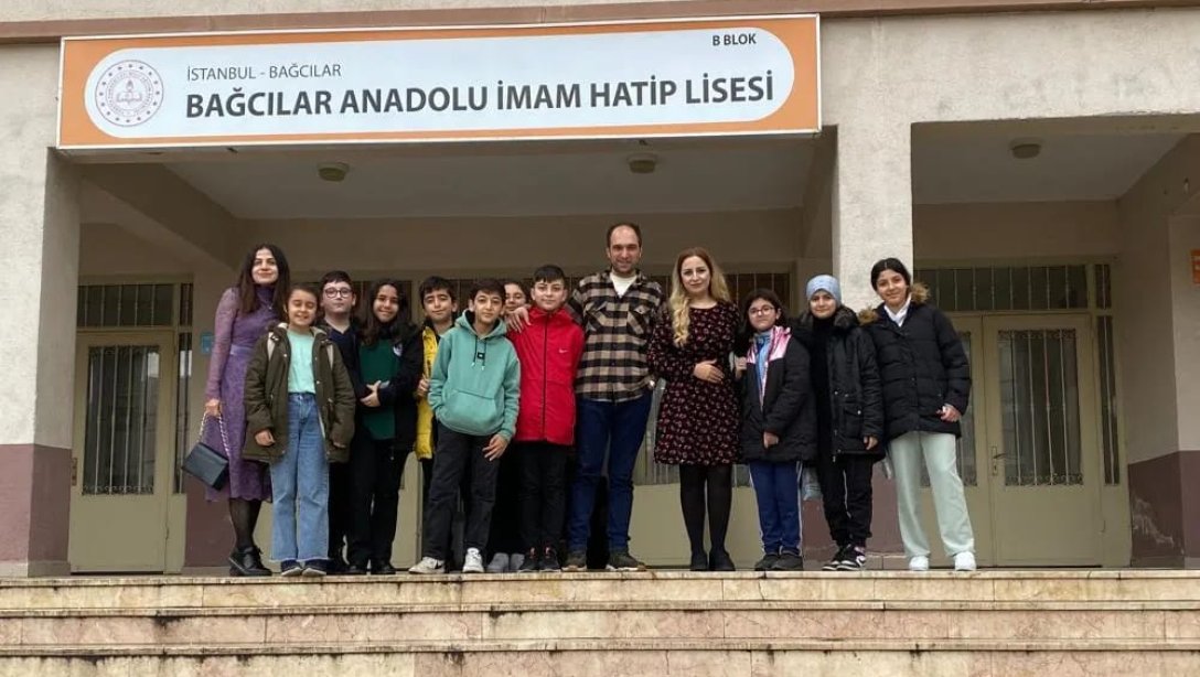 İstanbul Bilim Olimpiyatları 1.Aşama Sınavları öğrencilerimizin katılımıyla Bağcılar Anadolu İmam Hatip Lisesinde yapılmaktadır.