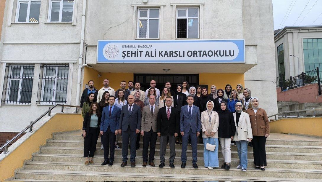 Öğretmenler Odası Buluşmaları Kapsamında Kaymakamımız Abdullah UÇGUN ve İlçe Milli Eğitim Müdürümüz Mehmet SANSAR ile Beraber Şehit Ali Karslı Ortaokulunun Misafiri Olduk. 